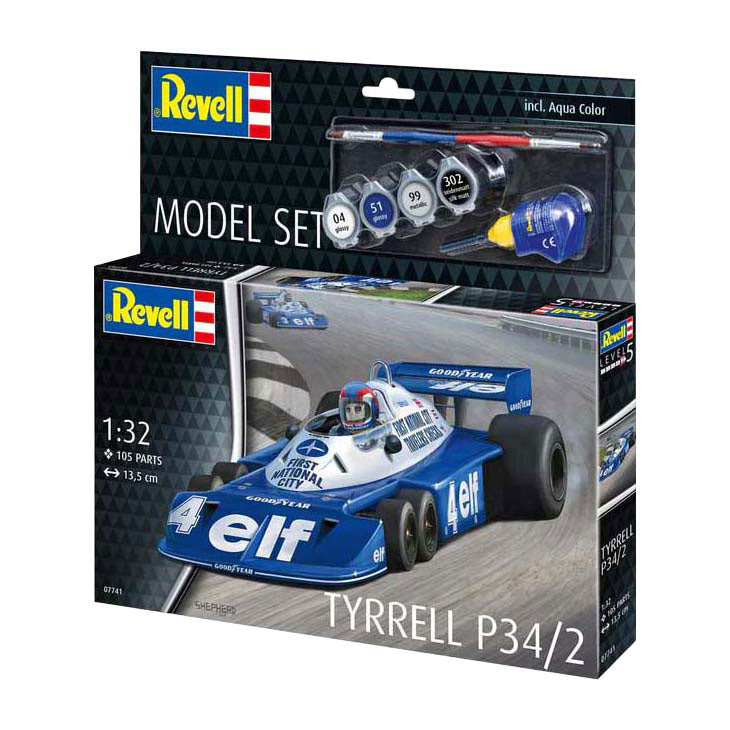 Revell Modellbausatz - Tyrrel P34 2 1:32 - 105-tlg.