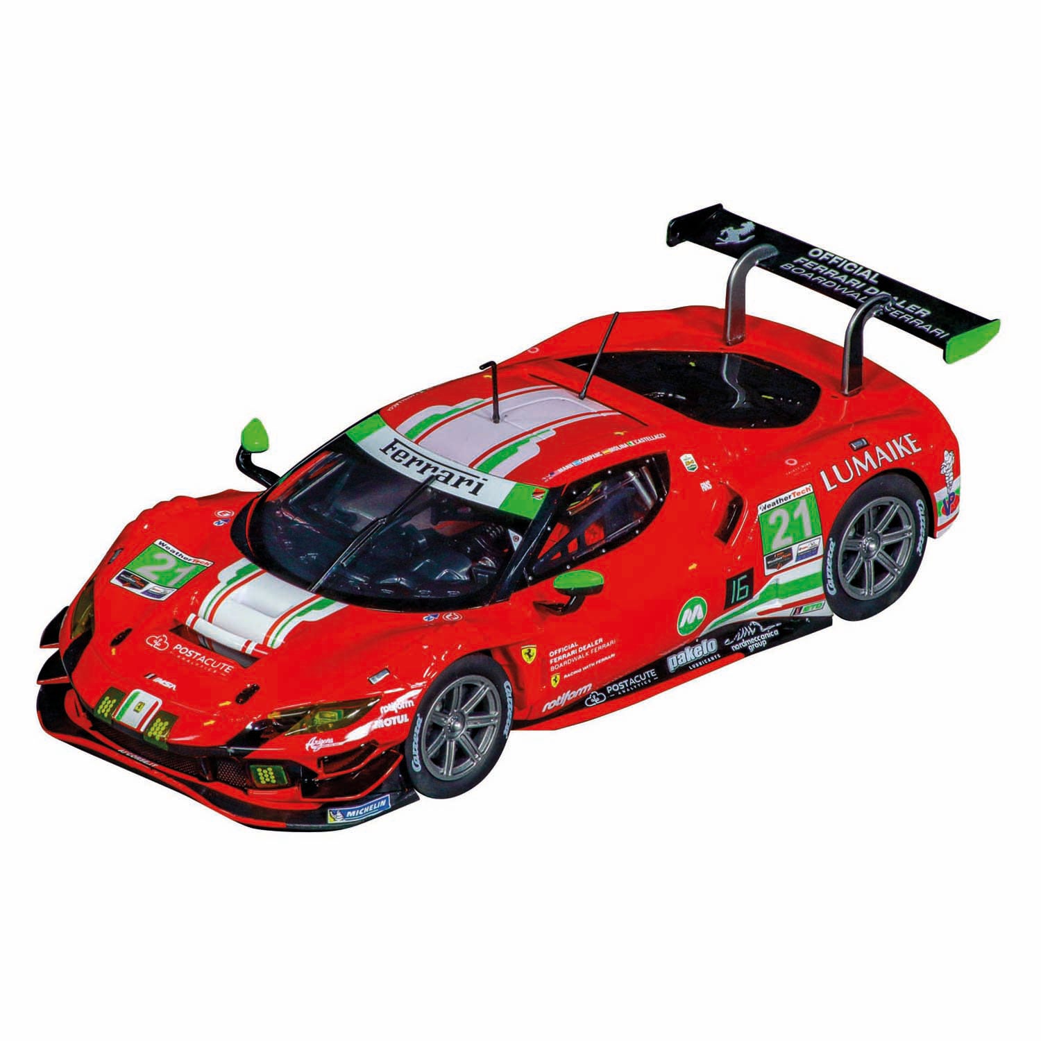 Carrera digitale Rennstrecke 1:24 mit 2 Rennwagen