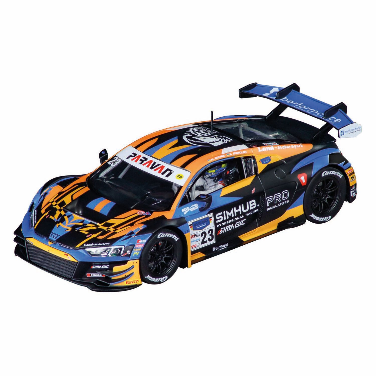 Carrera digitale Rennstrecke 1:24 mit 2 Rennwagen