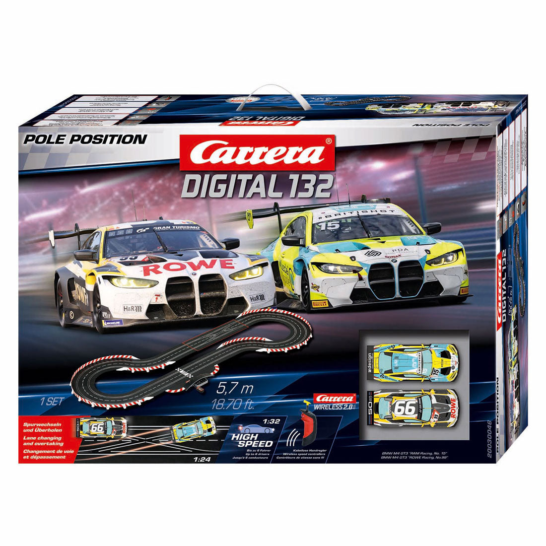 Carrera Pole Position – Rennstrecke digital 132