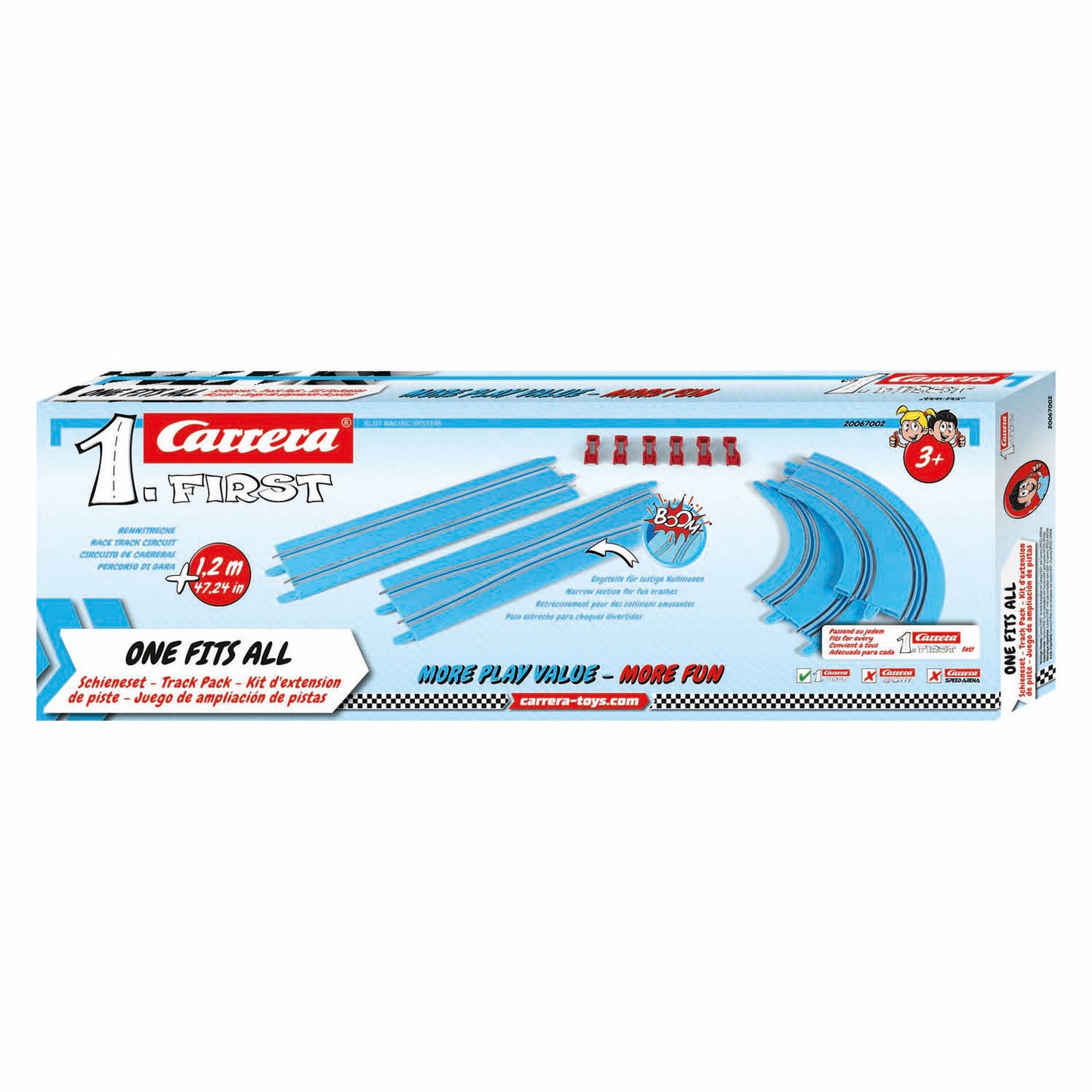Carrera erstes Rennstrecken-Erweiterungsset