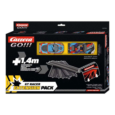 Carrera los!!! GT Racer Erweiterungsset 1:43 – BMW M4 GT3 vs. Ferrari 296 GT3