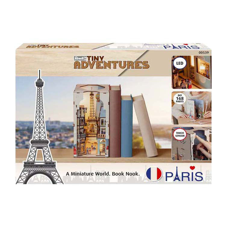 Revell – Tiny Adventures Book Nook Paris