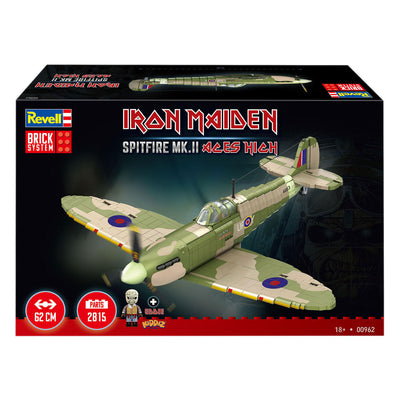Revell Brick System Bausteine ​​Iron Maiden Spitfire MK.II Aces High 1:18 – 2802 Stück.