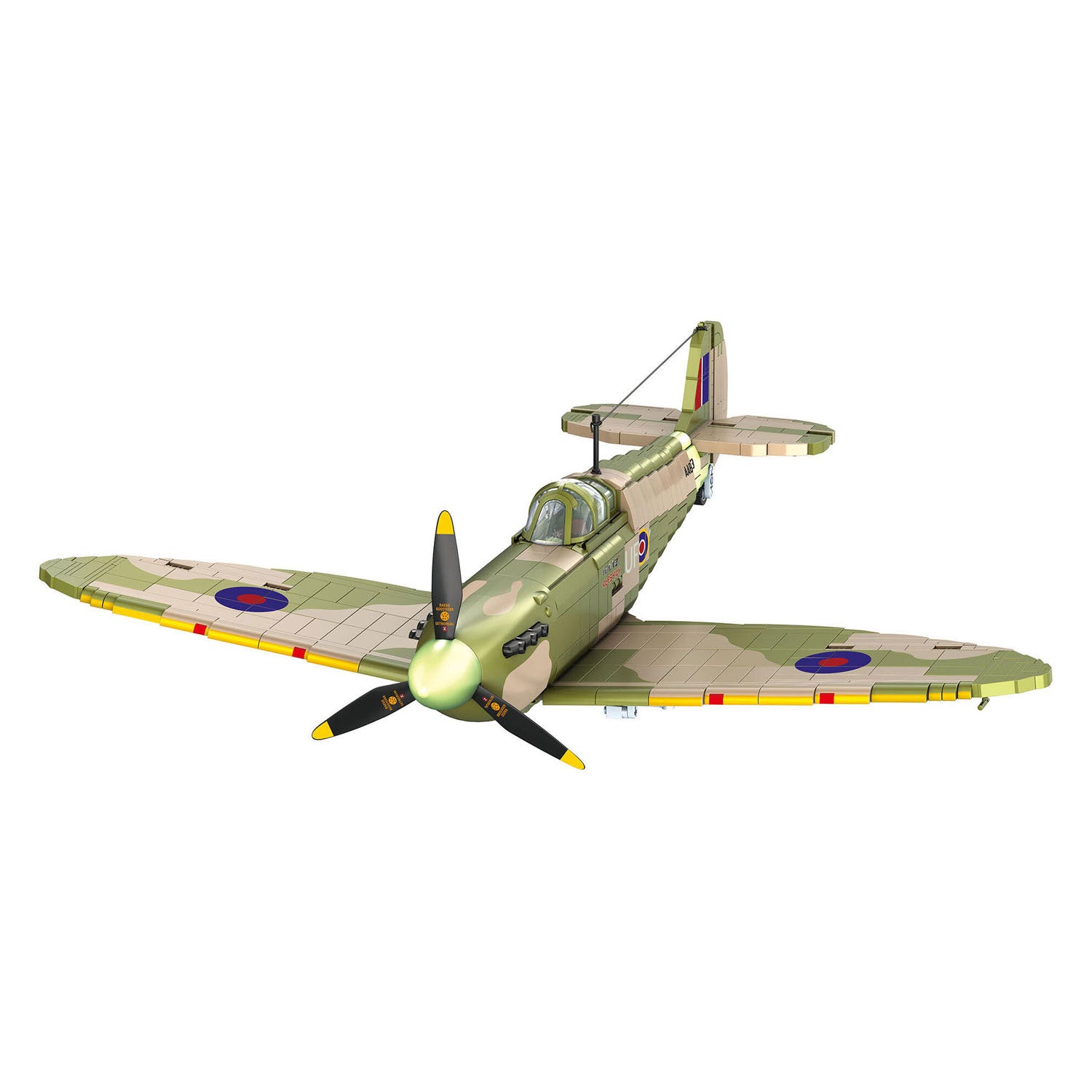 Revell Brick System Bausteine ​​Iron Maiden Spitfire MK.II Aces High 1:18 – 2802 Stück.