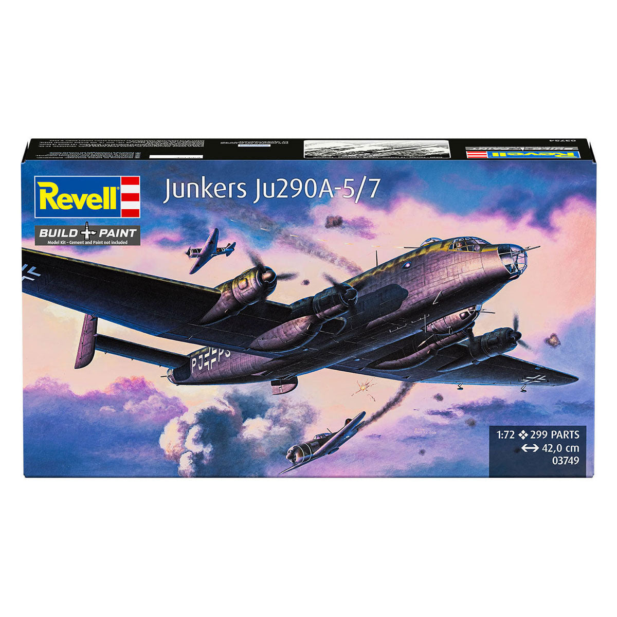 Revell Modellbausatz Junkers Ju 290a-5 'Seeadler' 1:72 - 299tlg