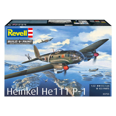 Revell Modellbausatz Heinkel He 111p-1 1:32 – 433 Teile.