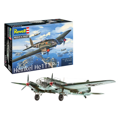 Revell Modellbausatz Heinkel He 111p-1 1:32 – 433 Teile.