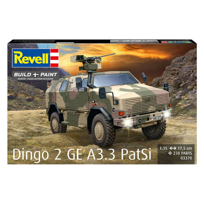 Revell Modellbausatz Dingo 2 GE A3.3 Patsi 1:35 - 238-tlg.