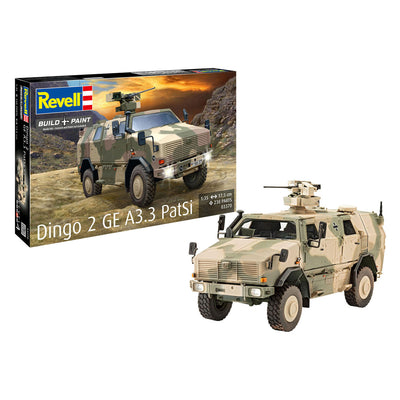 Revell Modellbausatz Dingo 2 GE A3.3 Patsi 1:35 - 238-tlg.
