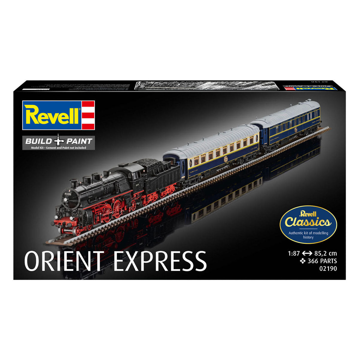 Revell Modellbausatz Orient Express 1:87 - 366-tlg.