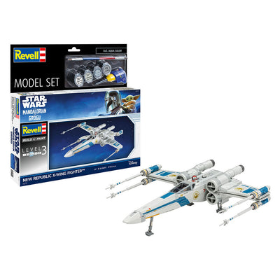 Revell Modellbausatz The Mandalorian und Grogu New Republic X-Wing Fighter 1:57 – 38-teilig.