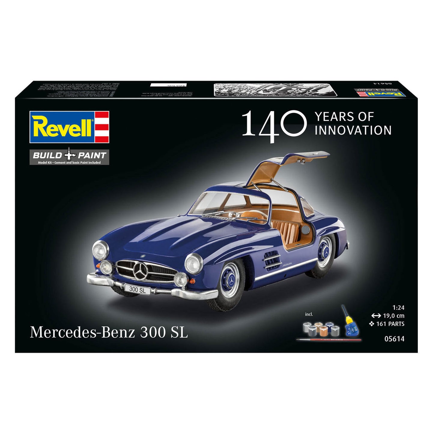 Revell Modellbausatz Geschenkset Mercedes-Benz 300 1:24 - 161tlg.