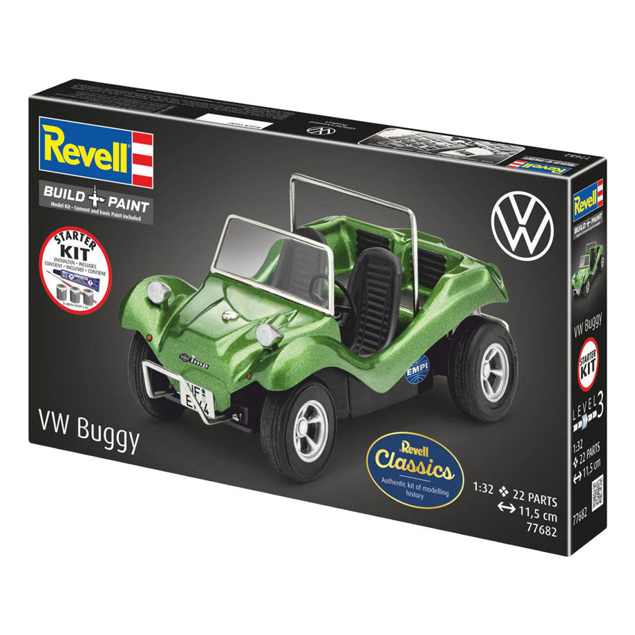 Revell Modellbausatz Starterkit VW Buggy 1:32 - 22-tlg.