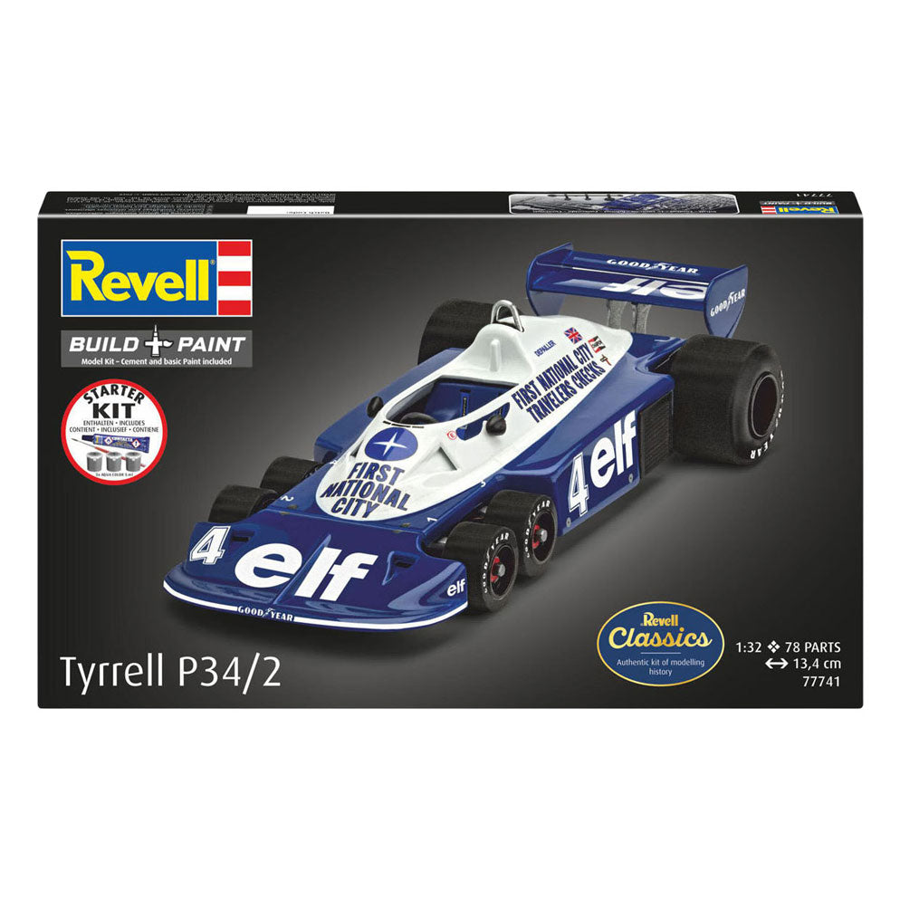 Revell Modellbausatz Starterkit Tyrrell P34 2 6-Wheeler 1:32 - 105-tlg.