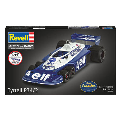 Revell Modellbausatz Starterkit Tyrrell P34 2 6-Wheeler 1:32 - 105-tlg.