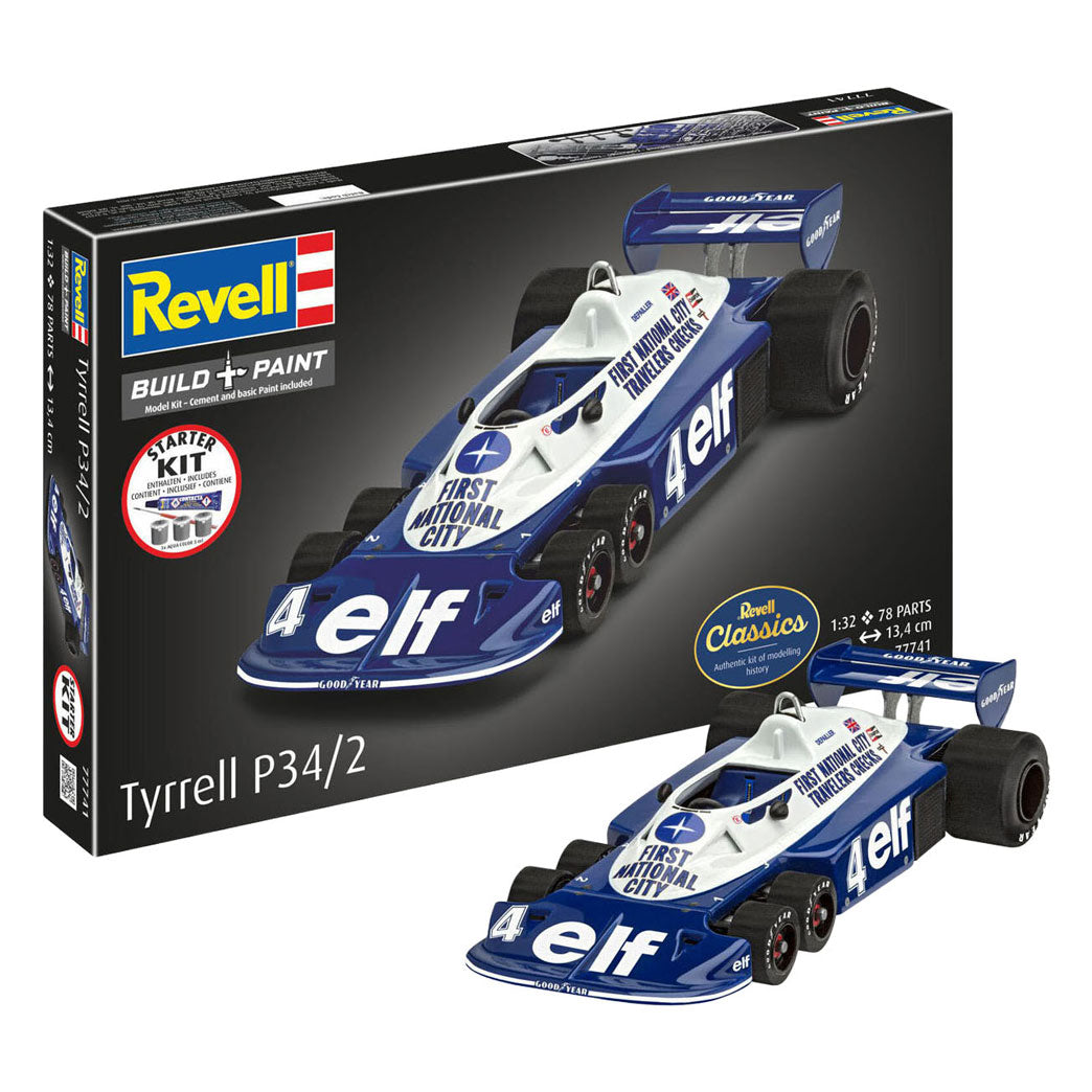 Revell Modellbausatz Starterkit Tyrrell P34 2 6-Wheeler 1:32 - 105-tlg.