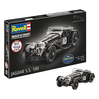 Revell Modellbausatz Starterkit Jaguar SS 100 1:32 - 75-tlg.