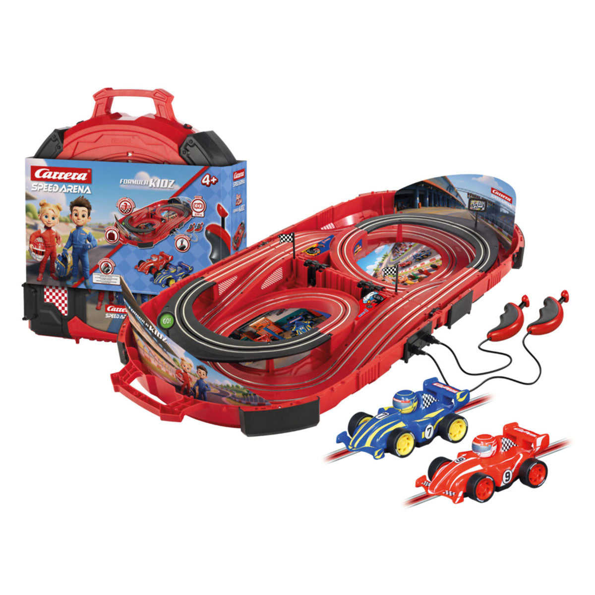 Carrera Speed Arena Rennstrecke Formula Kidz