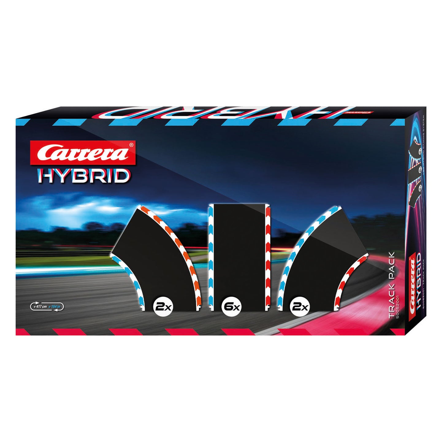 Carrera Hybrid-Schienenteile Schienenpaket 1 - 10 Stk.