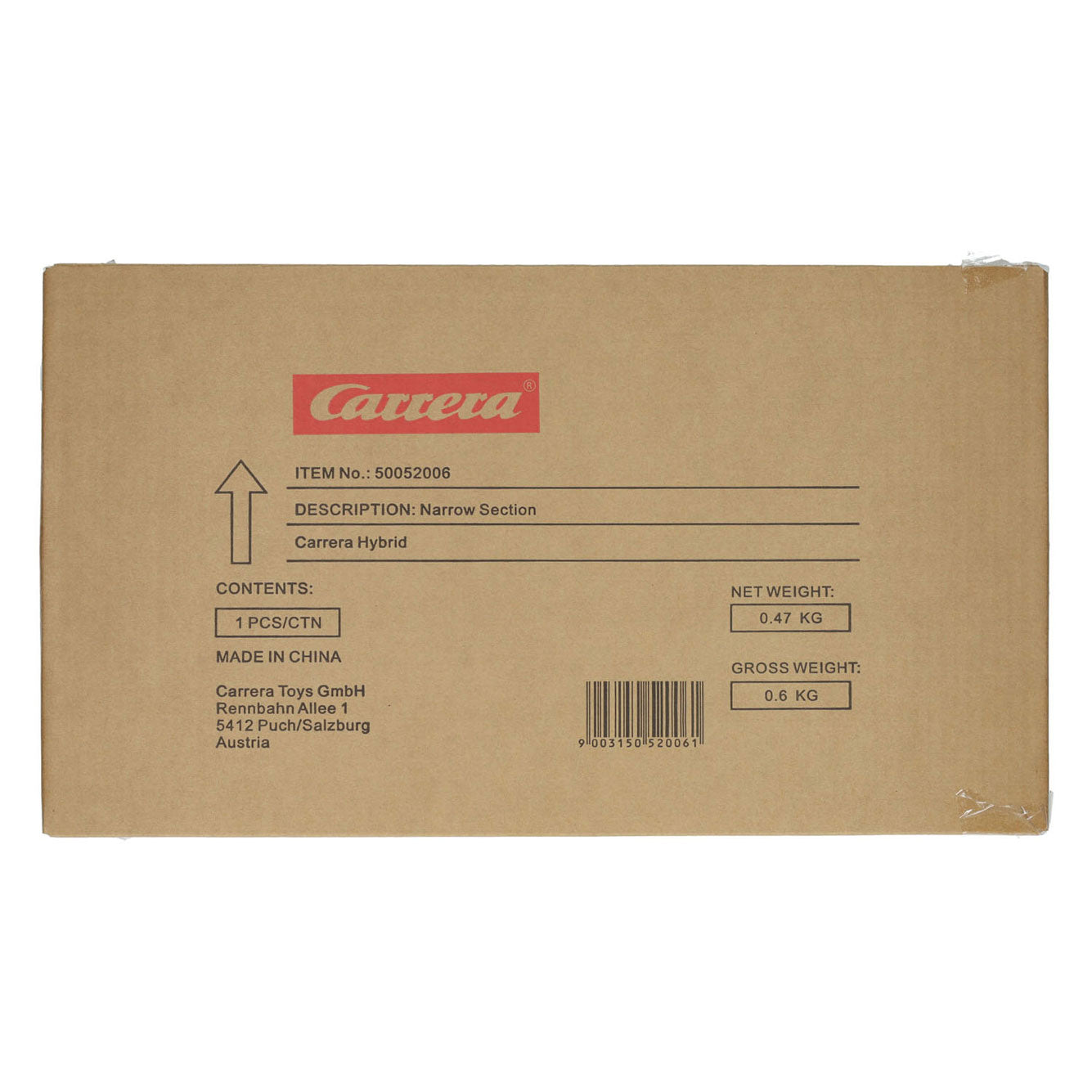 Carrera-Hybrid-Streckenabschnitte, schmaler Abschnitt