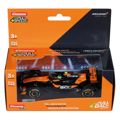 Carrera Pull Speed ​​Cars McLaren McL39 L. Norris, Nr. 4 – 1:43