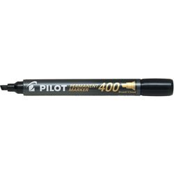 Permanentmarker Pilot 400 meißelförmige Spitze schwarz