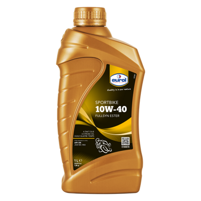 Eurol Volynthetic Motor Oil Sportbike 10W-40 für 4-Takt-Motorräder