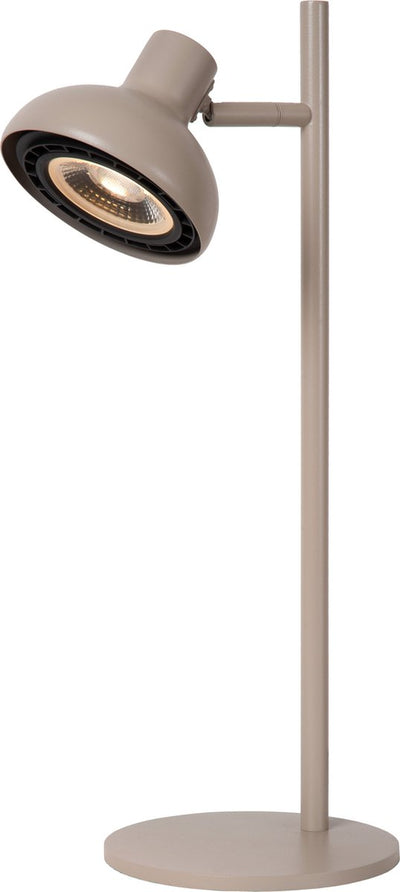 Lucide Sensas - Schreibtischlampe - ø 18 cm - 1xGU10 (ES111) - Beige