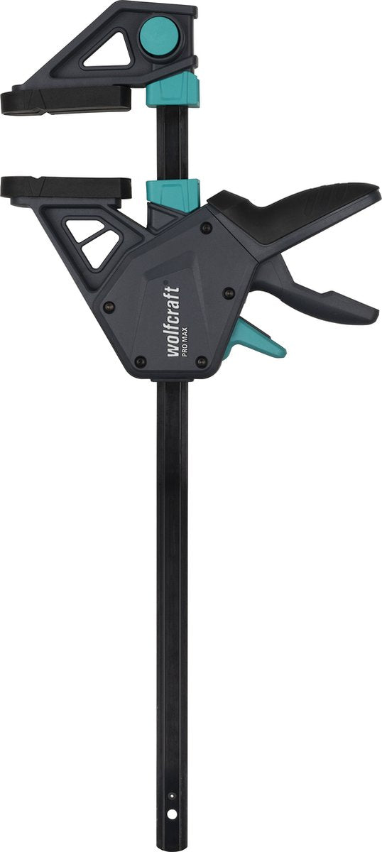 Wolfcraft - Einhandzwinge - Leimzwinge Pro Max 700mm - Leimzwinge - Schnellspannzwinge - 3073000