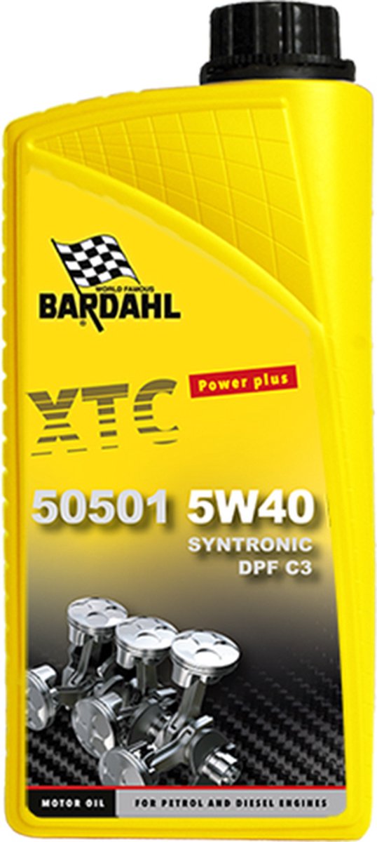 Bardahl Motoröl XTC 50501 5w40 Syntronic