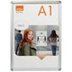 Klickrahmen Nobo Aluminium A1 Silber