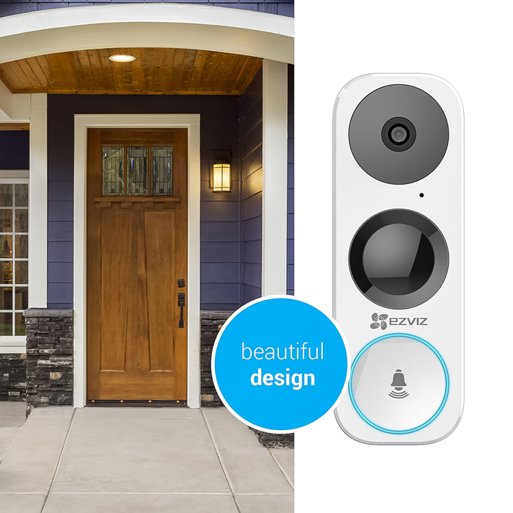 Ezviz 1066445 – db1 Türklingel cs-db1-a0-1b3wpfr | 1 Stk