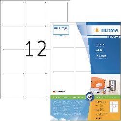 Herma Adressetiketten weiß 63,5x72 Premium A4 1200 Stk.