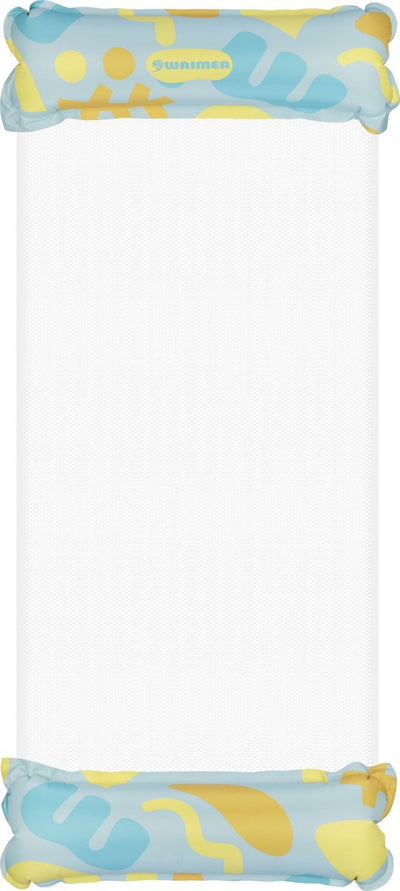 Waimea aufblasbare Wasserhängematte – PVC – blau – ca. 137 x 70 cm