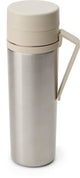 Brabantia Make Take Thermosflasche – Kaffeetasse zum Mitnehmen – 500 ml – sanftes Beige