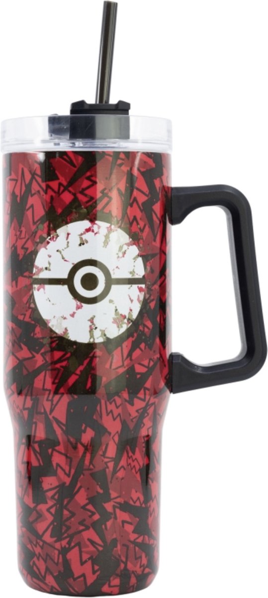 Stor s.l. Pokémon XL Trinkbecher Trinkflasche Tumbler - 940 ml