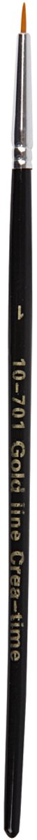 Creativ Company Gold Line Pinsel, Größe 0, L: 17 cm, B: 1 mm, rund, 12 Stück 1 Box