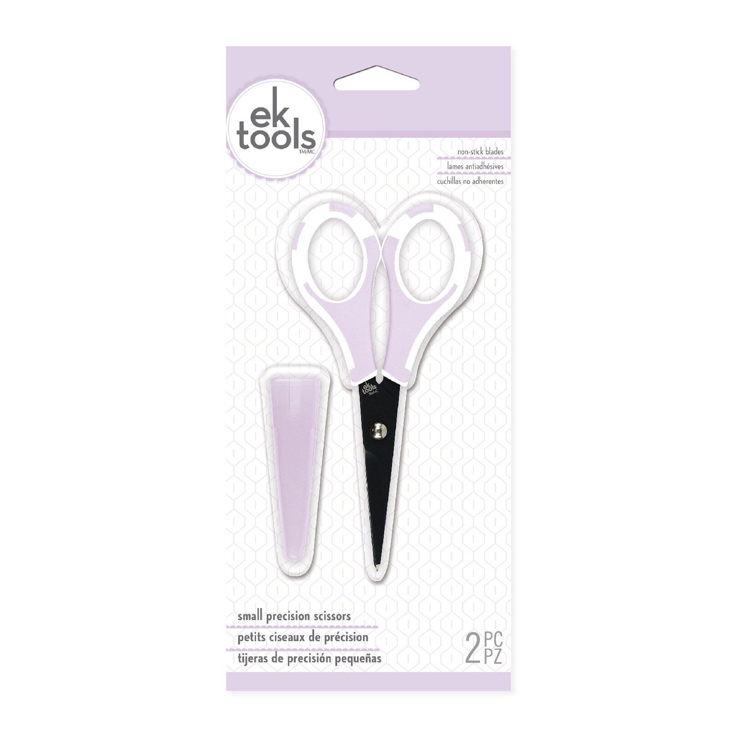 Ek tools • kleine Präzisionsschere lila
