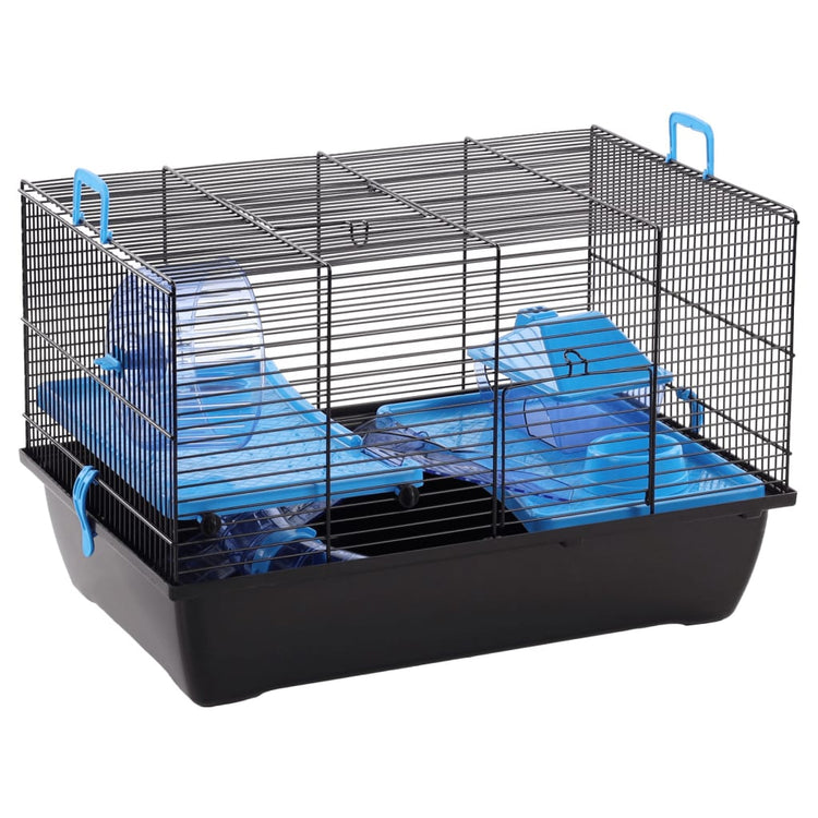 Flamingo Flamingo Hamster Cage Jaro 2 50,5x33x32,5 cm schwarz und blau