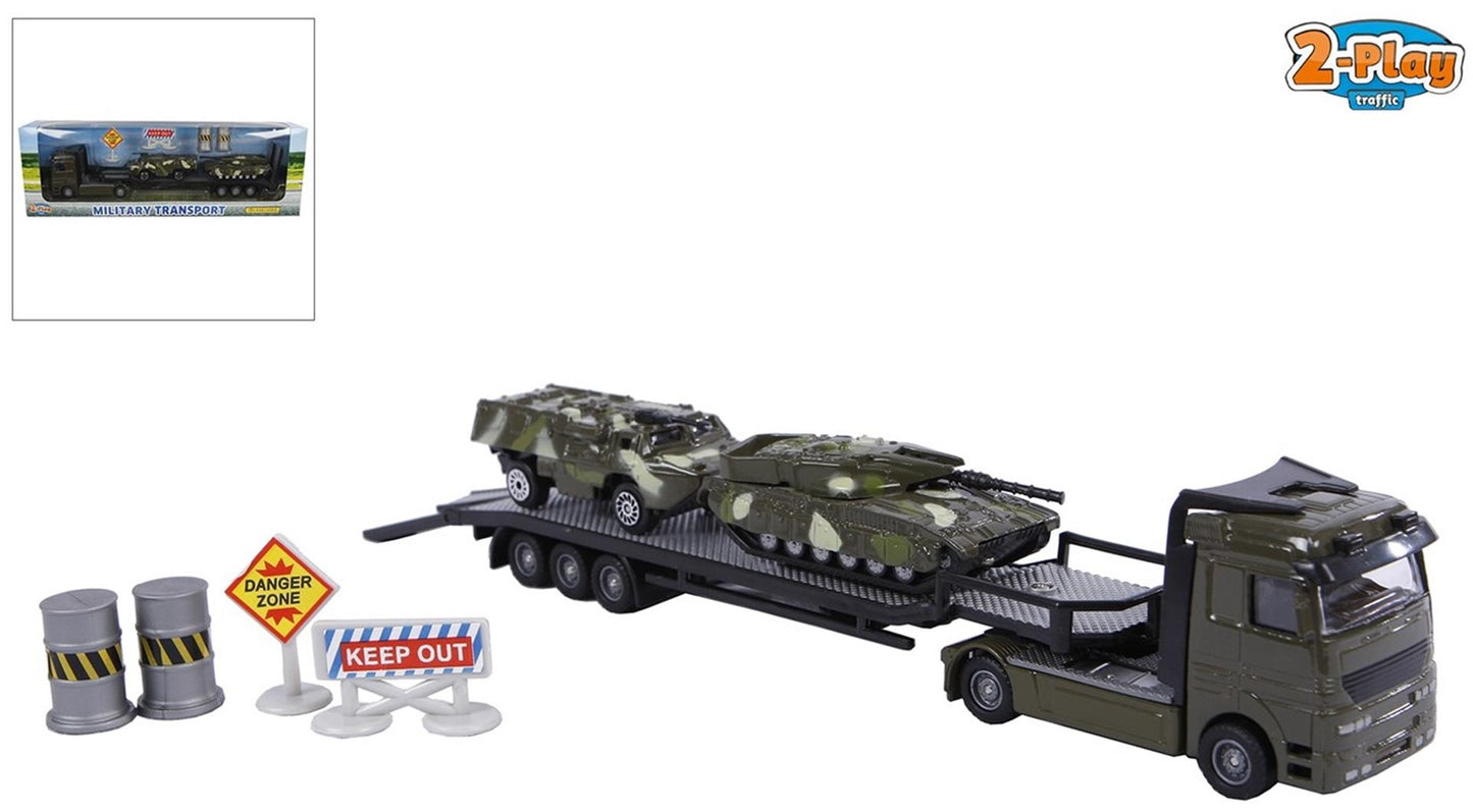 2-sly-Stanz-LKW-Transporter mit Tanks, 24 cm