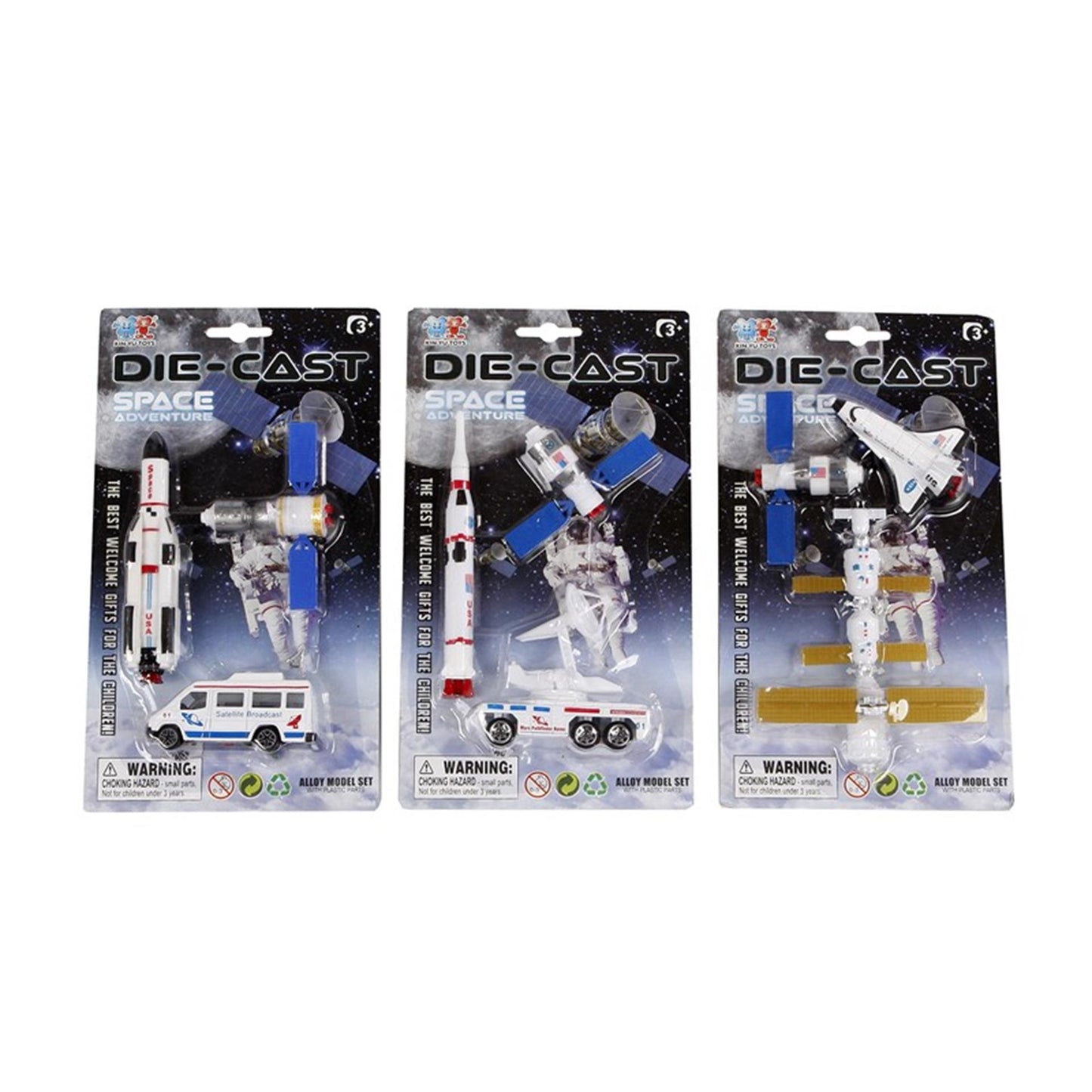 Space-Shuttle-Abenteuerspielset 7,5 cm