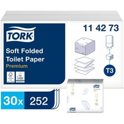 Toilettenpapier Tork Soft Premium Faltpackung 30 Stück