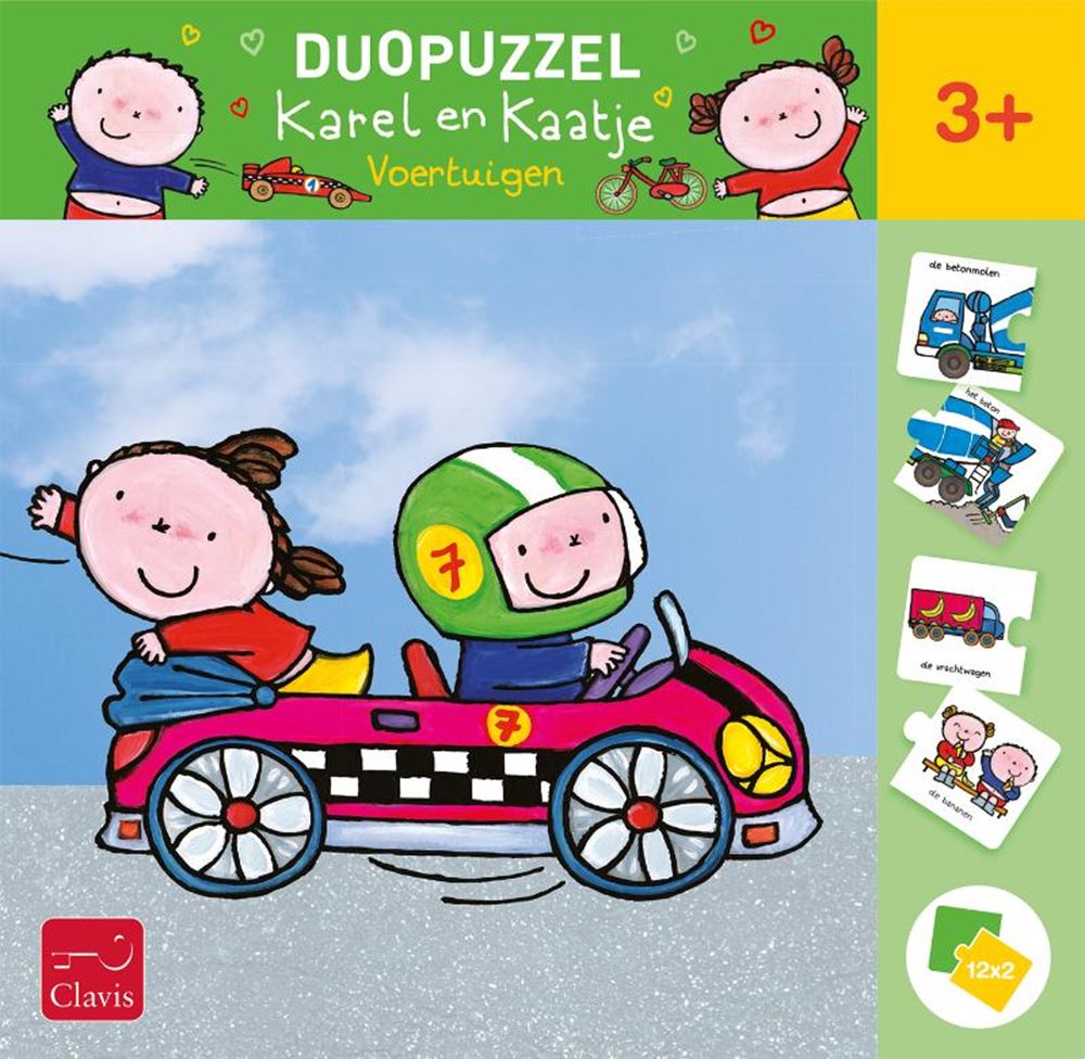 Duo-Puzzle Karel und Kaatje. 2+