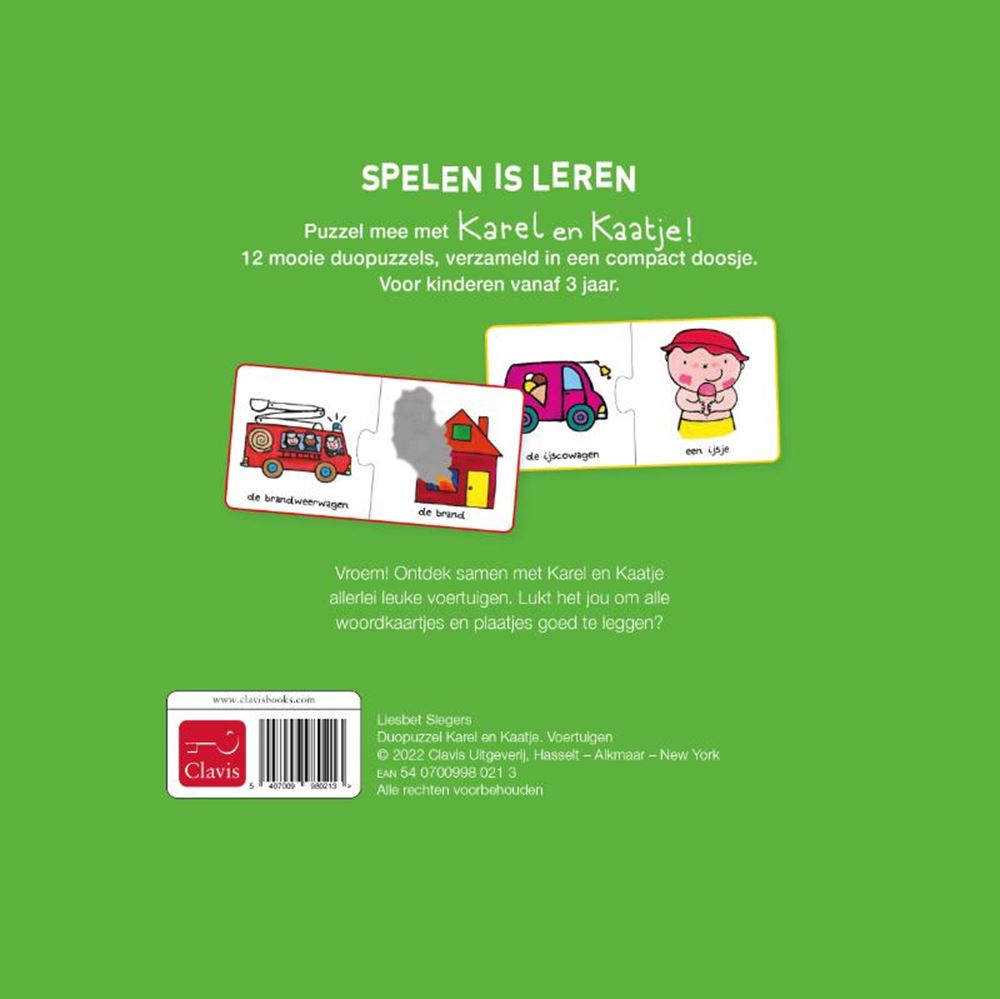 Duo-Puzzle Karel und Kaatje. 2+