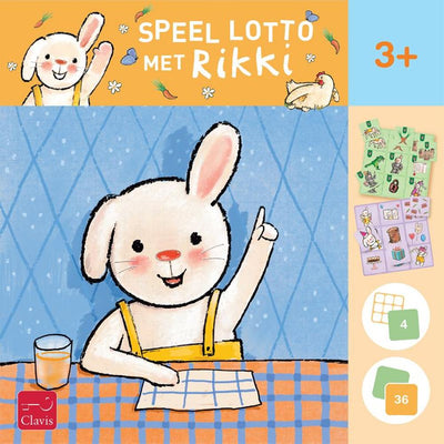 Clavis Publishers spielt Lotto mit Rikki. 3+.