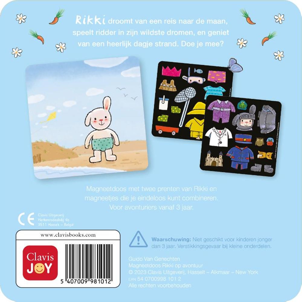 Magnetbox Rikki auf Abenteuer 3+