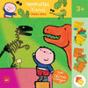 Dreier-Puzzle Karel. Hallo Dino 3+