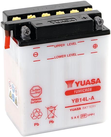 Yuasa Batterie YB14L-A Standard ohne SP