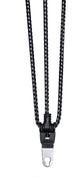 Cortina Snelbinder Jakarta 62 cm schwarz grau